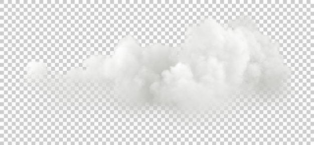 Psd le nuvole orizzontali della luce diurna modellano il ritaglio su sfondi trasparenti rendering 3d
