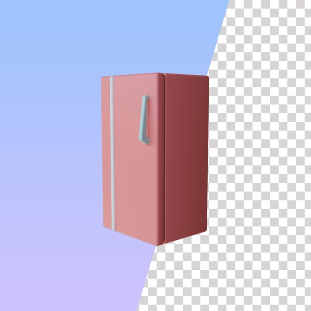 PSD Ice Box 3D Icon