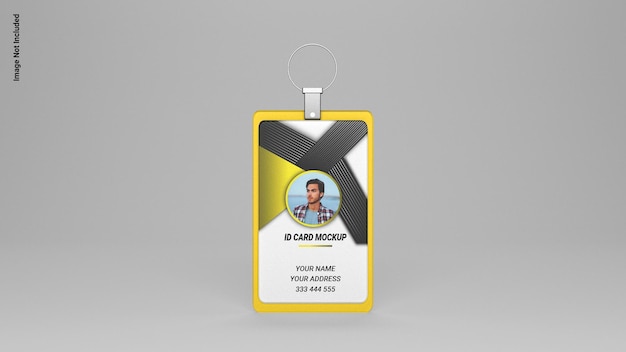 PSD psd id card mockup