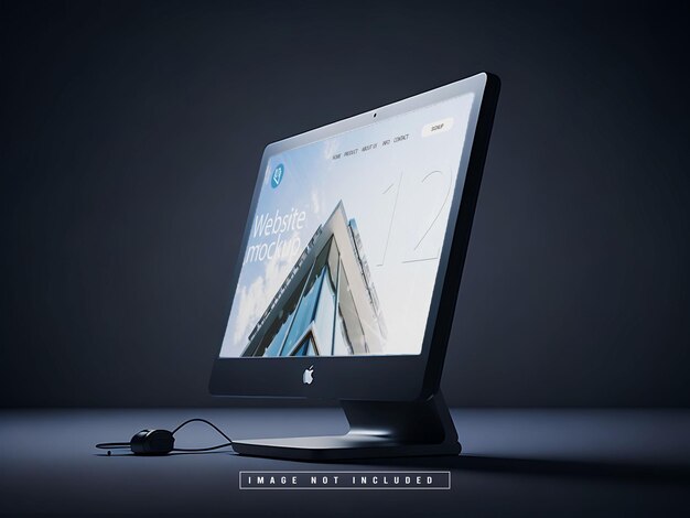 Psd imac mockup