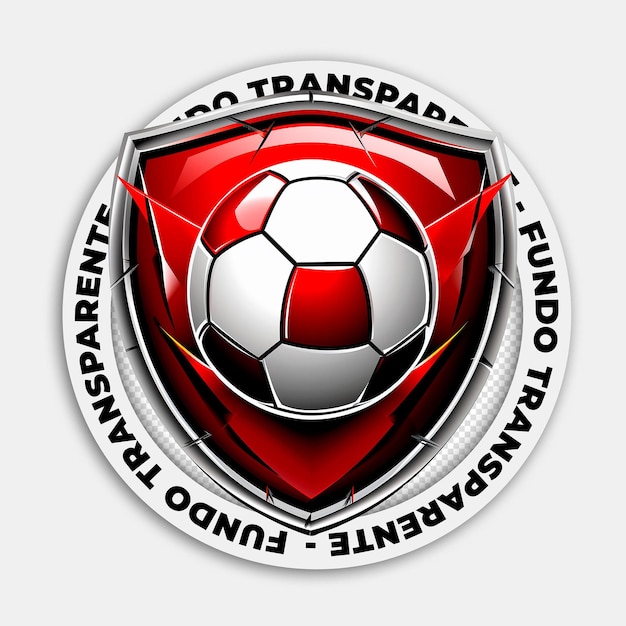 PSD immagine psd senza sfondo di un logo di calcio