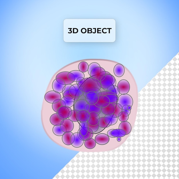 PSD psd 免疫システム 単細胞 血液細胞 png 透明な背景