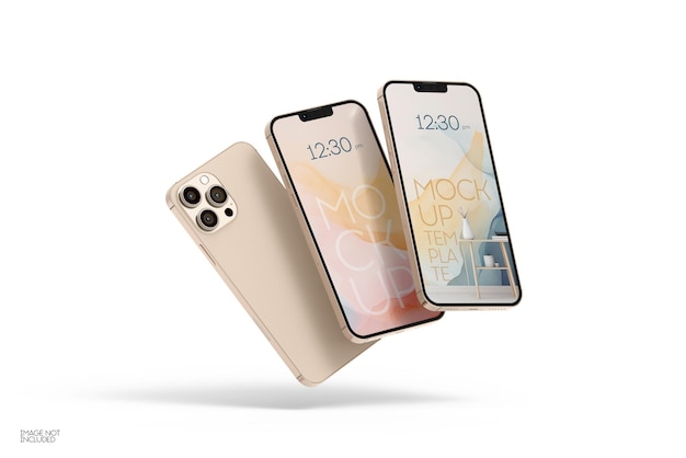 ビジネス向けの PSD iPhone モックアップ