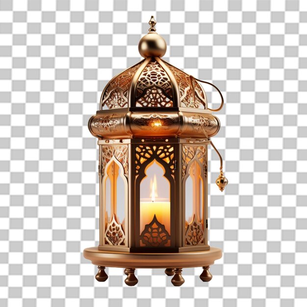 PSD psd islamic lantern decoration premium psd