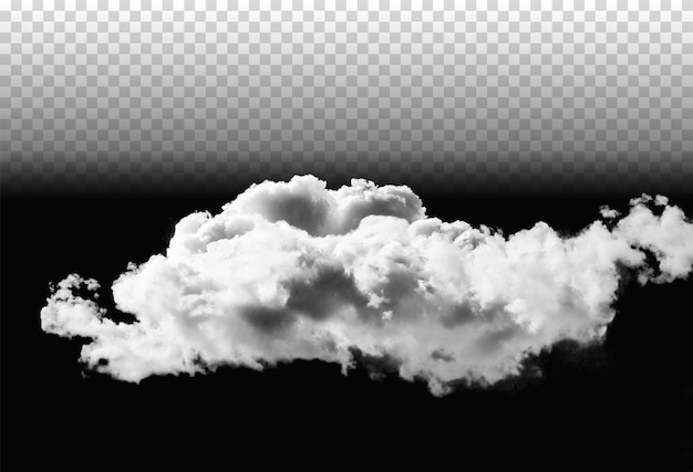 PSD isolated cloud background