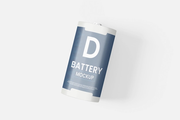 Psd isolated d battery mockup