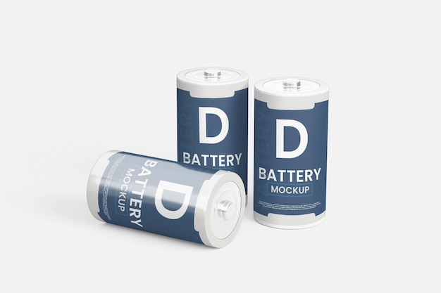 PSD psd isolated d battery mockup