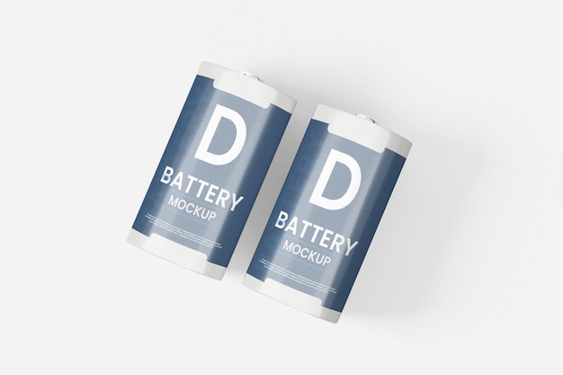 PSD psd isolated d battery mockup
