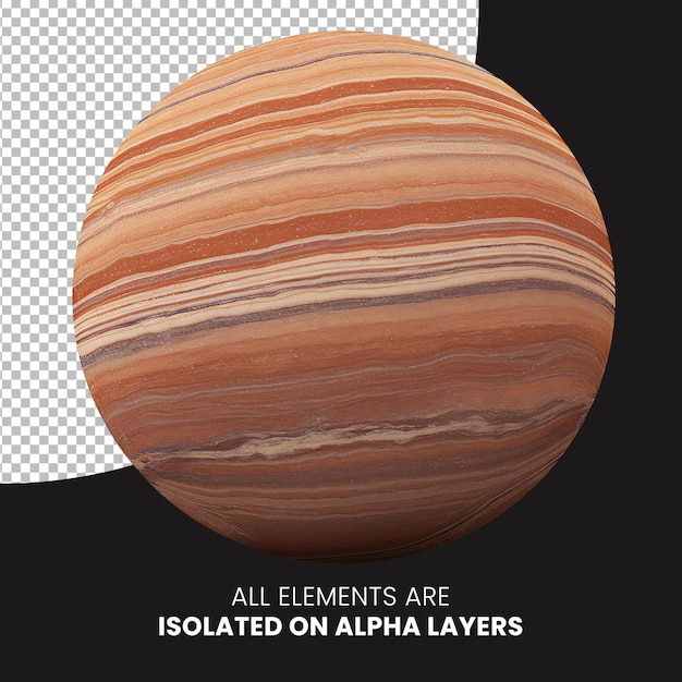 Psd isolated gaseous planet in alpha layer png