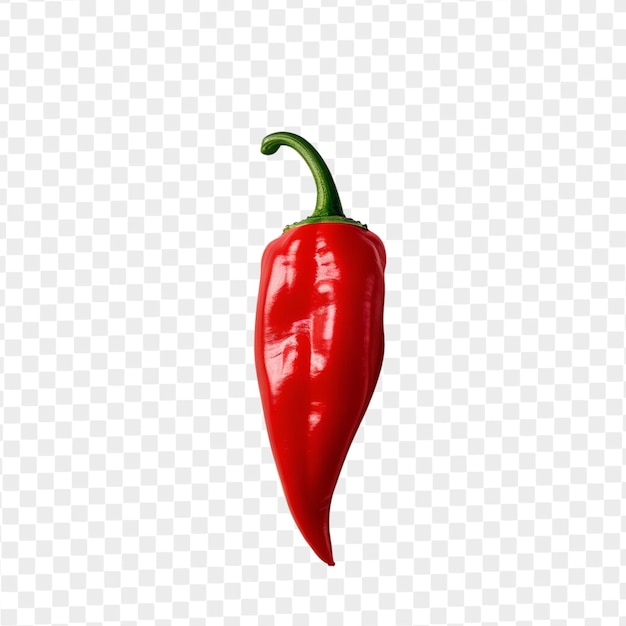 PSD psd isolated red hot pepper