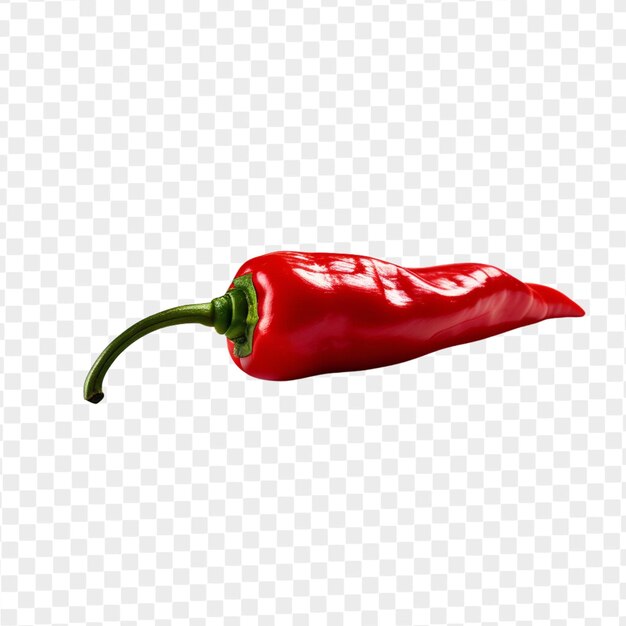 PSD psd isolated red hot pepper