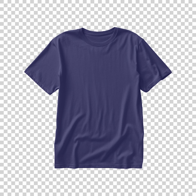 PSD psd isolated regular t shirt on transparent background