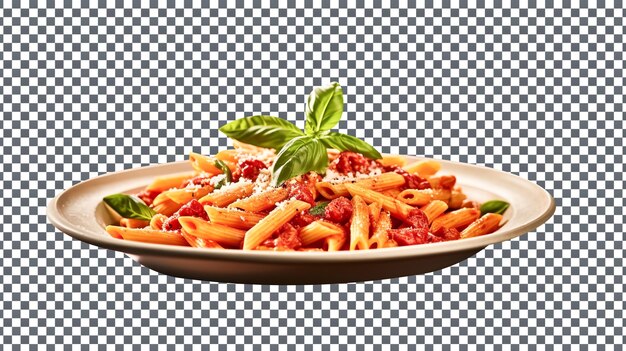 PSD psd italian pasta food isolated on transparent background