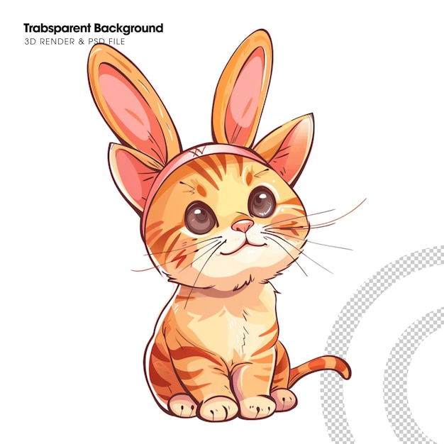 Psd Izolowana Ilustracja Ikony Elementu Tabby Cat