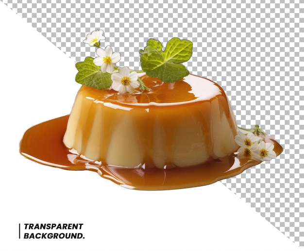 PSD psd japanese purin isolated