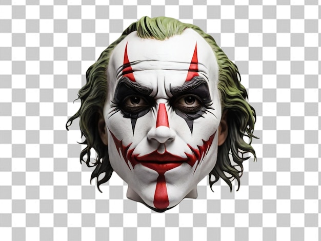 PSD psd di una maschera da joker