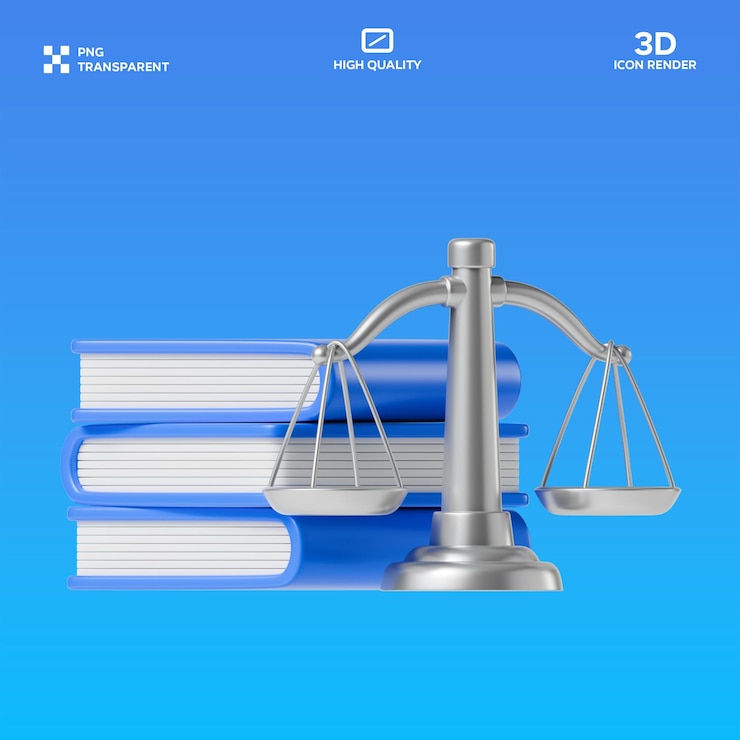 PSD psd 司法書籍 3d イラスト