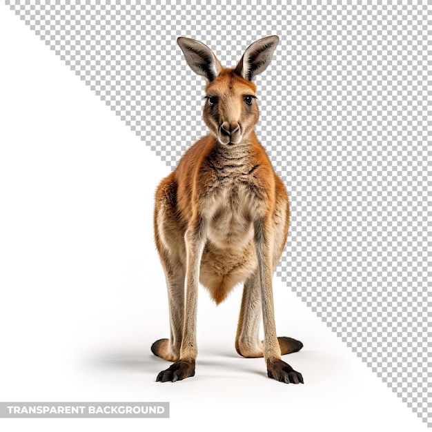 PSD psd kangaroo isolated without background