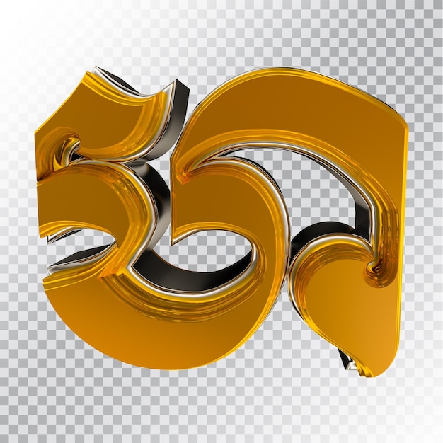 PSD psd khmer 3d text gold premium psd