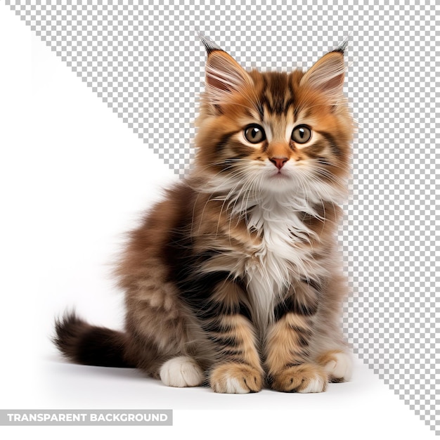 PSD psd kitten isolated without background