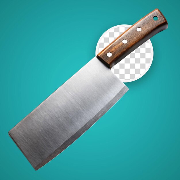 PSD psd knife on a table on transparent background