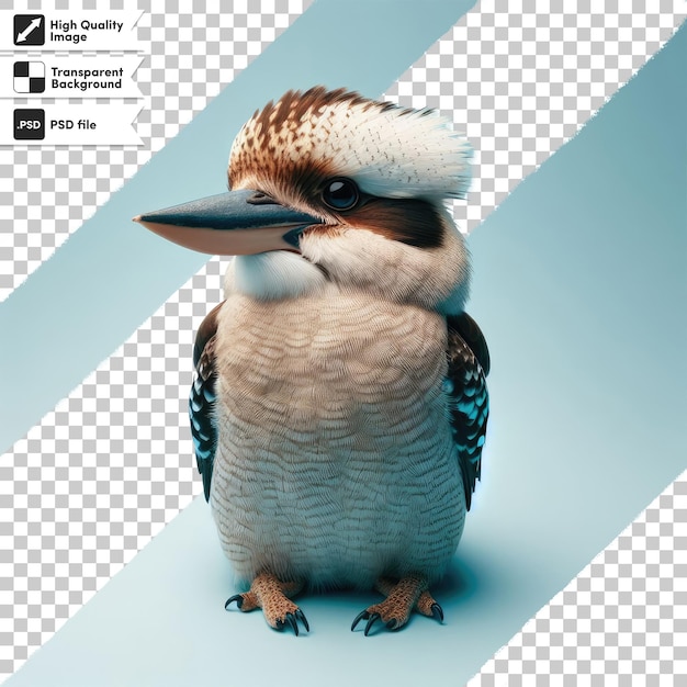 PSD psd kookaburra bird on transparent background