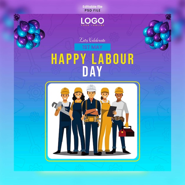 psd labor day badge art edit