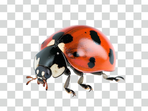 PSD psd ladybug isolated on transparent background