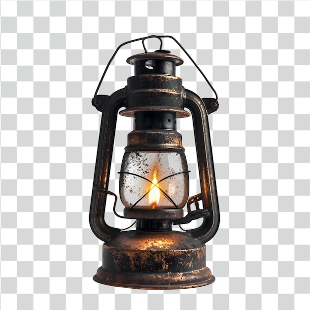 PSD psd lantern on transparent background