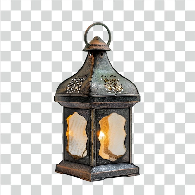 PSD psd lantern on transparent background