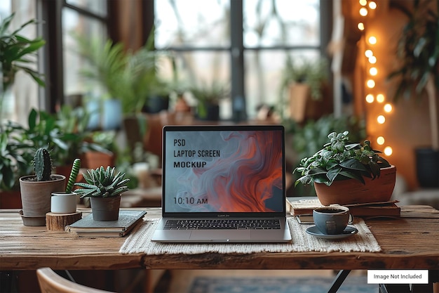 PSD psd laptop screen mockup