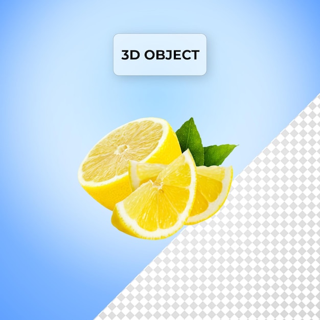 PSD psd lemon png transparent background