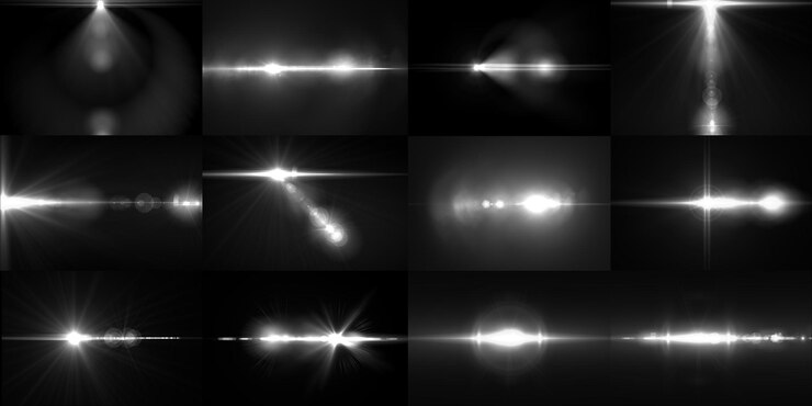 PSD lens flares HD PNG File