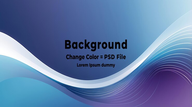 PSD psd light blue gradient abstract banner background