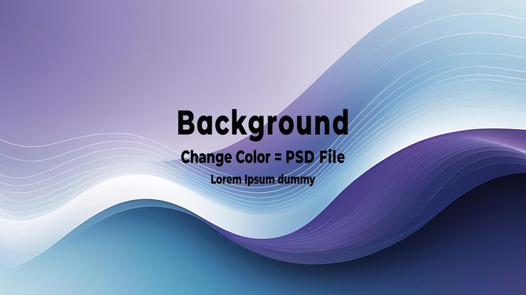 PSD psd light blue gradient abstract banner background