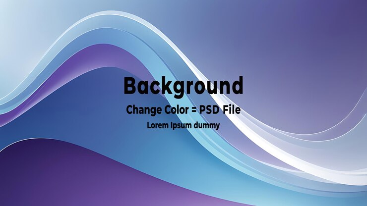 PSD psd light blue gradient abstract banner background