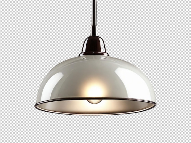 Psd of a light fixture on transparent background