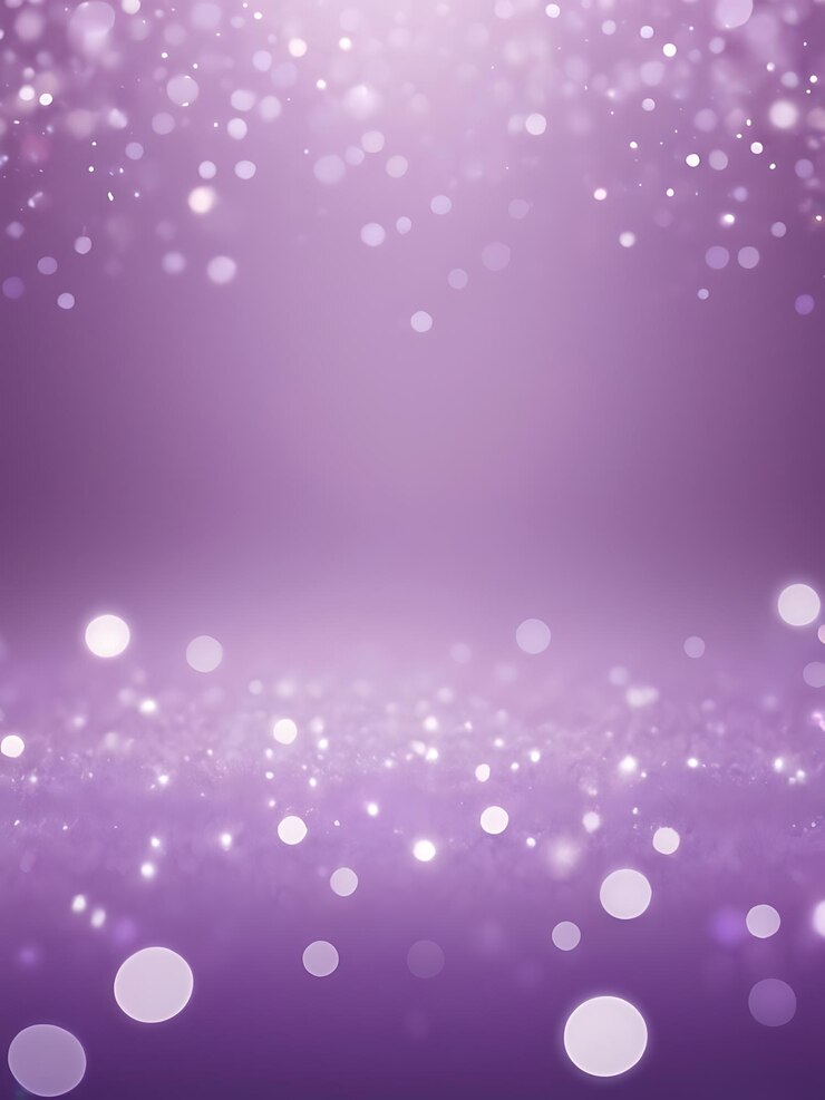 PSD psd lilac purple bokeh background with scattered glimmers elegant and aesthetic
