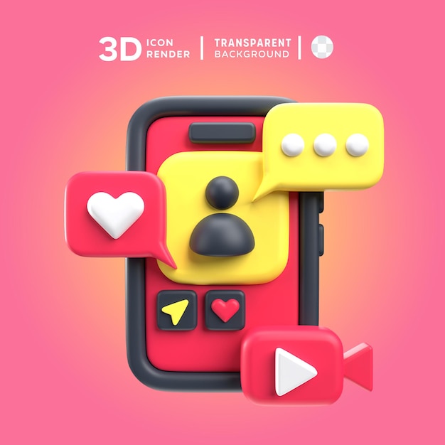 PSD Иллюстрация psd live 3d