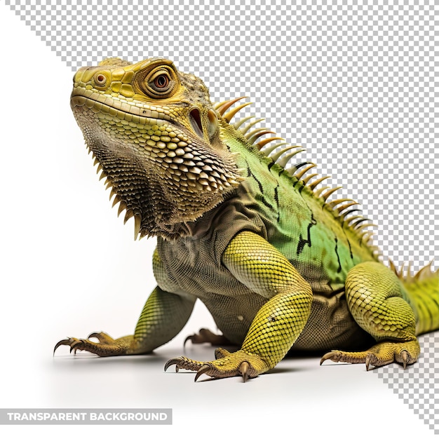 PSD psd lizard isolated without background