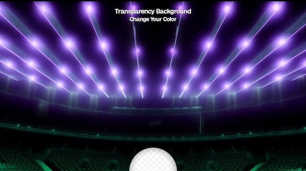 PSD psd luminous stadium light effect