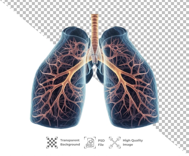 PSD psd lung organ isolated