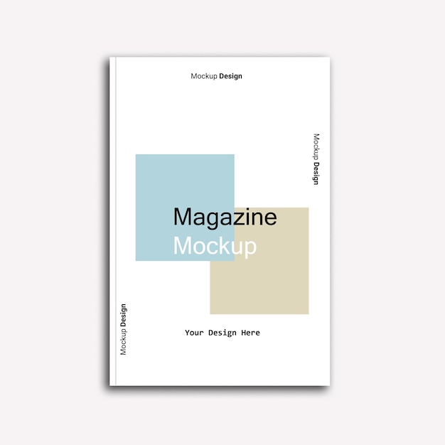 PSD 雑誌モックアップ