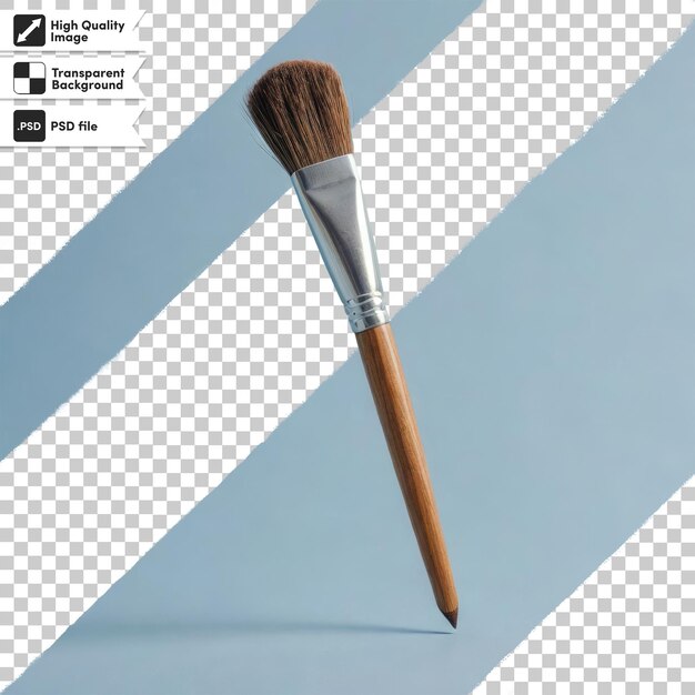 PSD psd make up brushes on blue on transparent background with editable mask layer