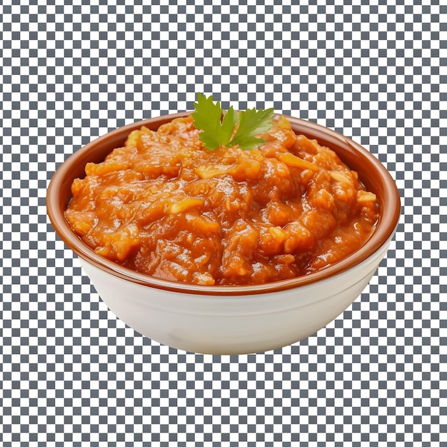 PSD psd makhani chilli sauce islolated on transparent background