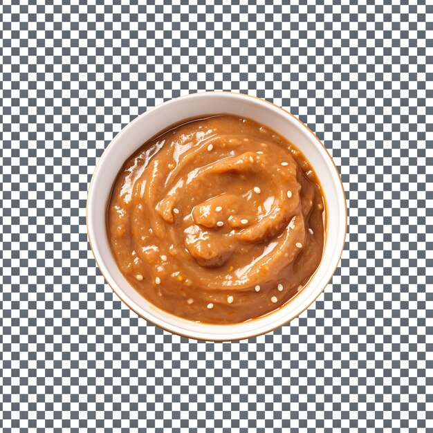 PSD psd makhani chilli sauce islolated on transparent background