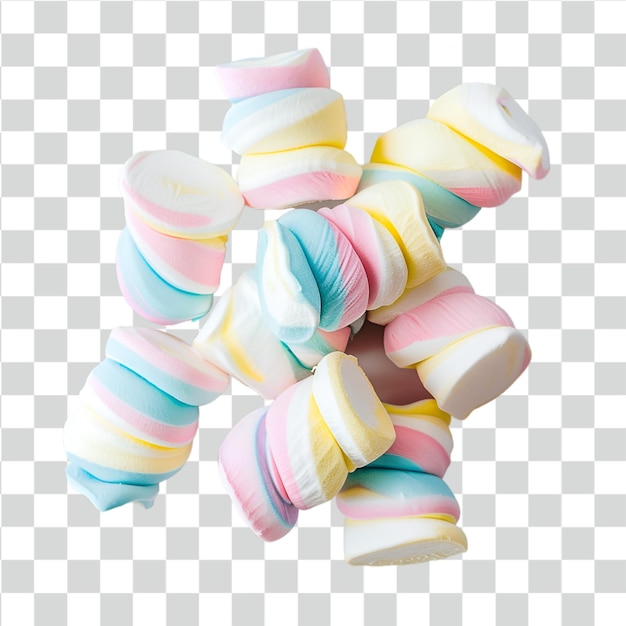 PSD psd marshmallow on transparent background