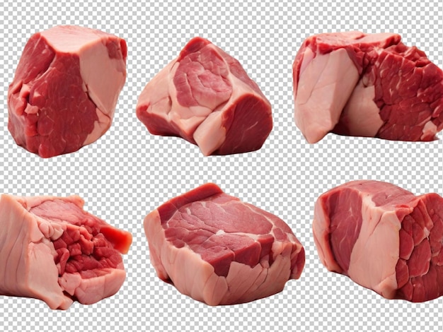 PSD psd of a meat pieces