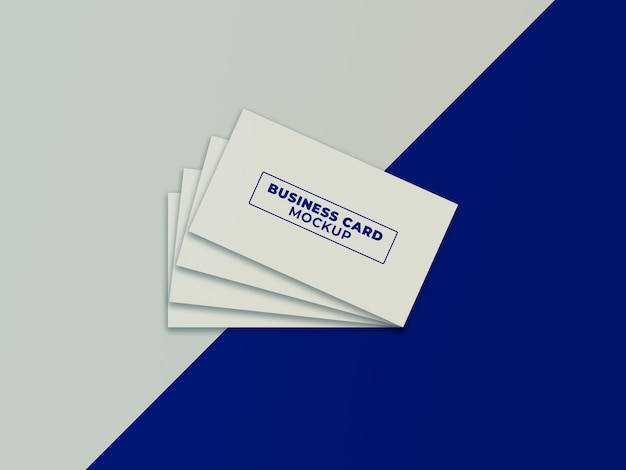 PSD Minimal Business Card Mockup