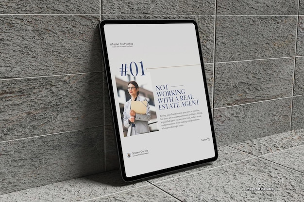 PSD psd minimalist tablet mockup